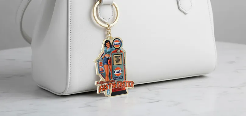 personalized metal printing keychains