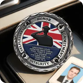 HONOR Police Challenge Coin