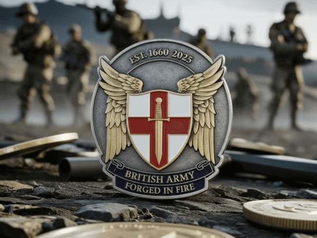 Custom Army Coins for Sale