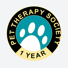 PET THERAPY SOCIETY Pin Design