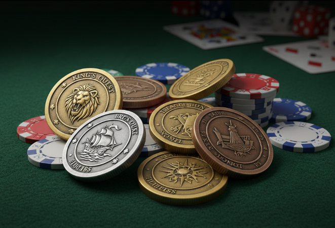 What Are Metal Poker Chip Challenge Coins?