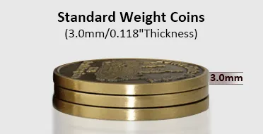 Standard Weight Coins