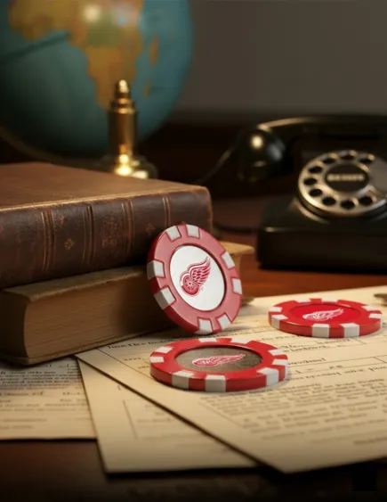 Team Golf Poker Chips