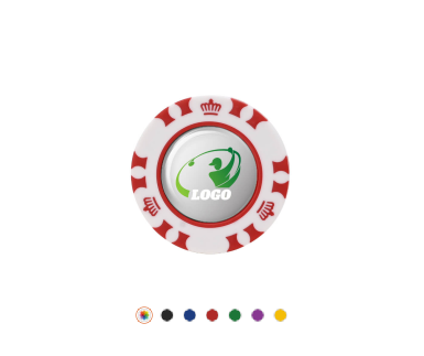 Epoxy Plastic Custom Poker Chip Golf Ball Markers