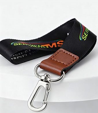 Custom Short Wrist Lanyards