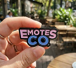 Emotes co. pins