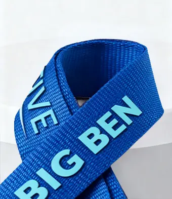 Custom 3D Silicone Printing Lanyards