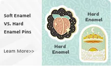 Soft Enamel VS. Hard Enamel Pins