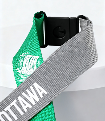 Two Tone Lanyards Custom