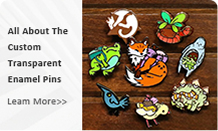 All About The Custom Transparent Enamel Pins All About The Custom Transparent Enamel Pins