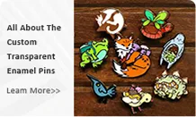 All About The Custom Transparent Enamel Pins