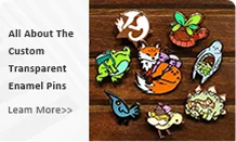 All About The Custom Transparent Enamel Pins