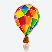 Hot Air Balloon Enamel Pins