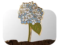 Flower Lapel Pins
