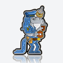 Unicorn Policeman Enamel Pins
