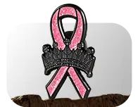 Custom Breast Cancer Pins Custom Breast Cancer Pins