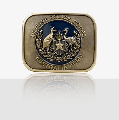 Aussie Police & Military Belt Buckle