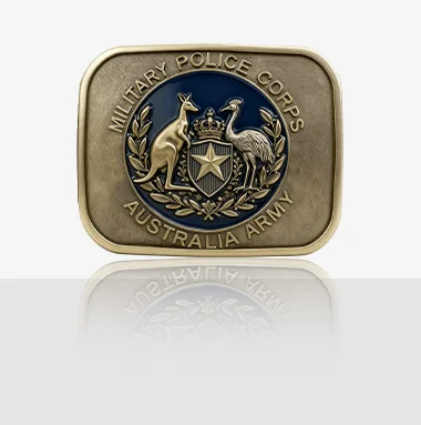 Aussie Police & Military Belt Buckle