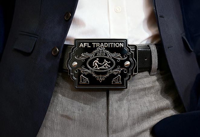 AFL Tradition Footy Belt Buckles Australia