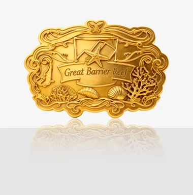 Great Barrier Reef Themed Belt Buckles Australia