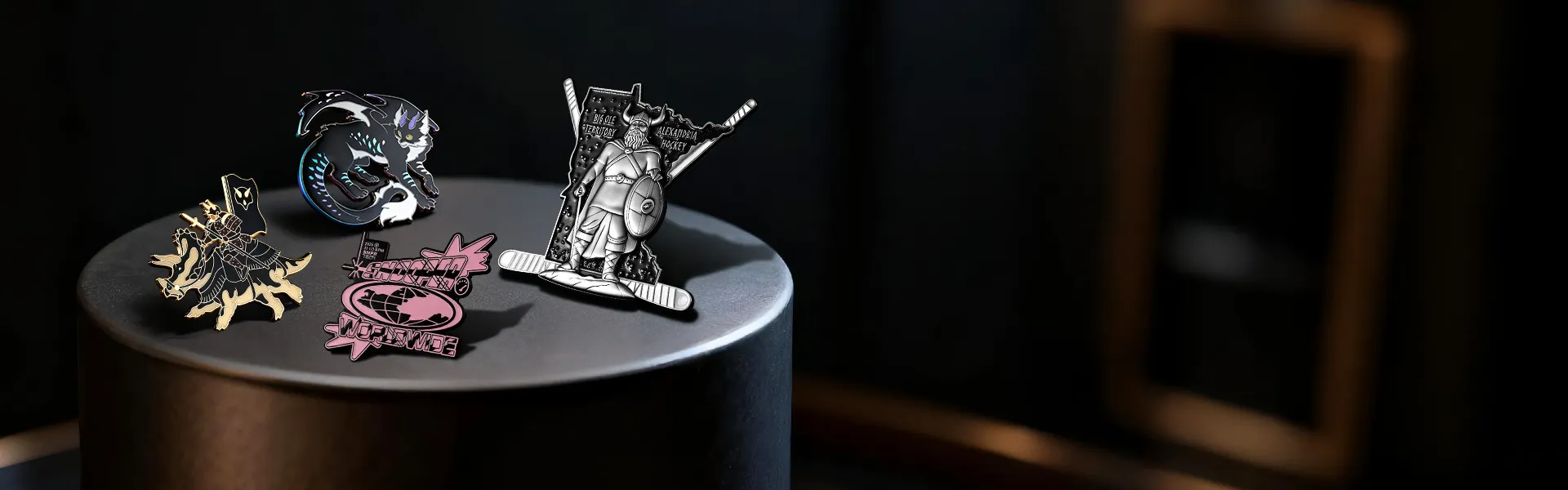 Custom Pins Bulk & Free Standard Delivery Service