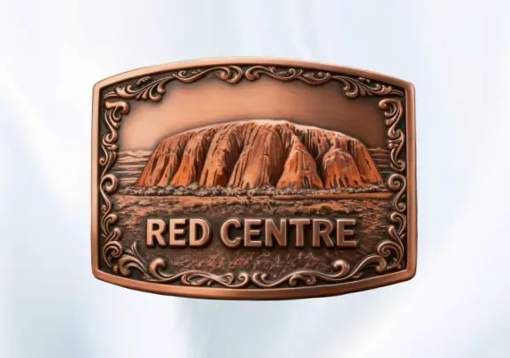 Cutting-Edge 3-D Technique Belt Buckles