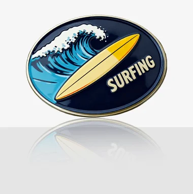 Surf Vibe Custom Belt Buckle Australia