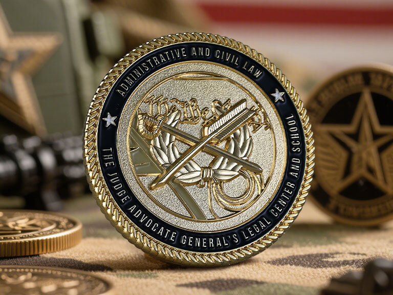 military honor coins