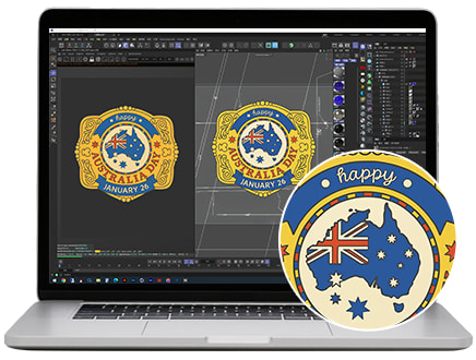 2D Renderings Buckle Belts Australia