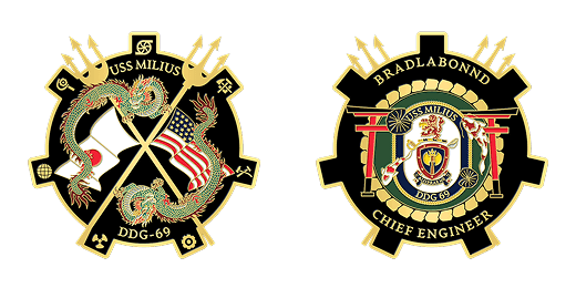  custom army coins design template