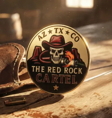 Cartel printed lapel pins Cartel printed lapel pins