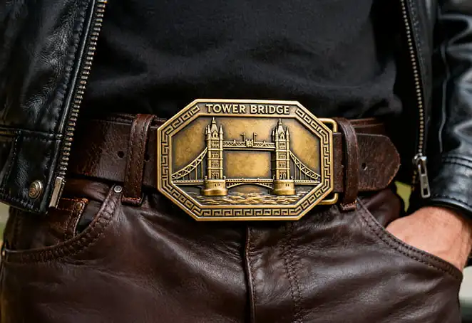 Tower Bridge Belt Buckle