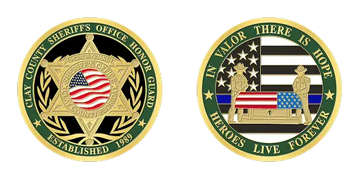 custom army coins design template
