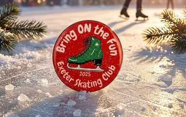 skating club pin printing skating club pin printing