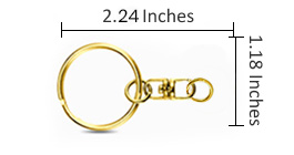 Swivel 8-Link of custom keychains Swivel 8-Link of custom keychains