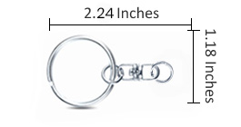 Swivel 8-Link of custom keychains Swivel 8-Link of custom keychains