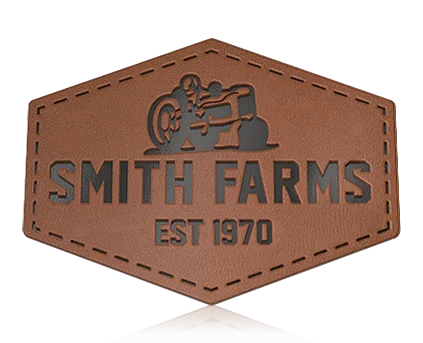 With Debossed Outline