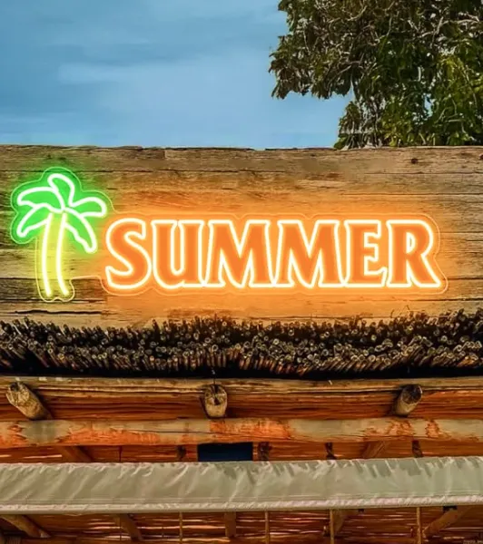 outdoor neon sign waterproof