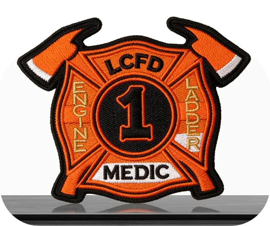 Custom Fire Department Patches