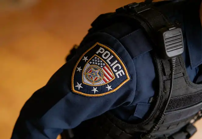 Police Velcro Patches