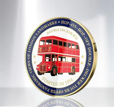  Single-Sided Hard Enamel Coins