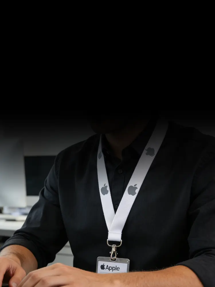 custom maverick polyester lanyards