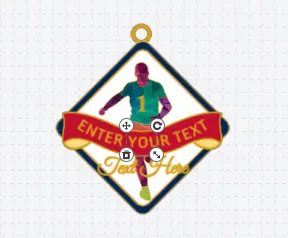 Running Sprint Medal Template Running Sprint Medal Template