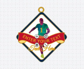 Running Sprint Medal Template