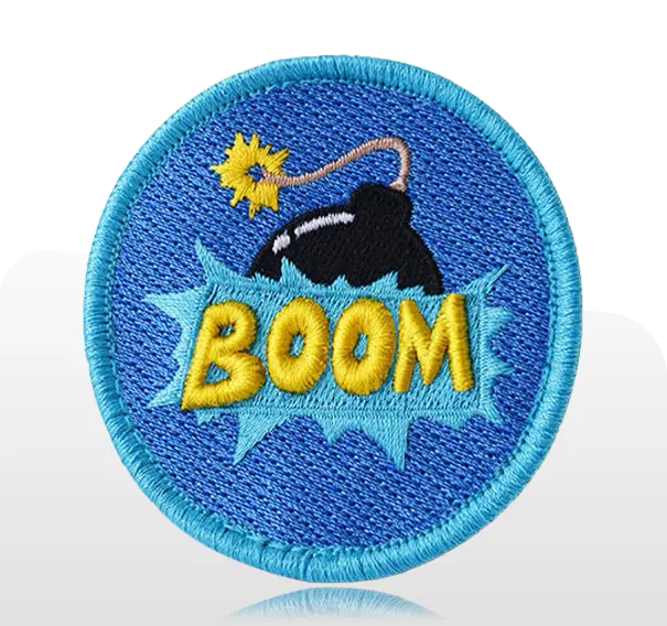 3D Embroidered Velcro Patches 3D Embroidered Velcro Patches