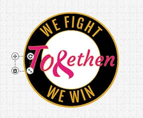 Political Pins Template