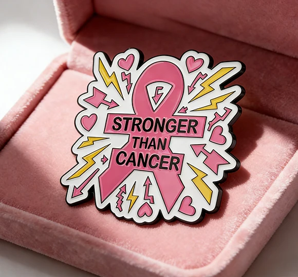 Pink Ribbon Pin