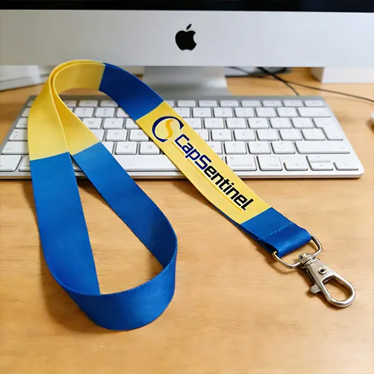 Custom Lanyards for CapSentinel Custom Lanyards for CapSentinel