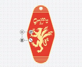 keychain logo design template