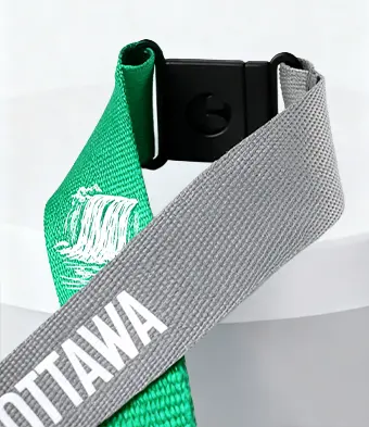 Two Tone Lanyards Custom Two Tone Lanyards Custom